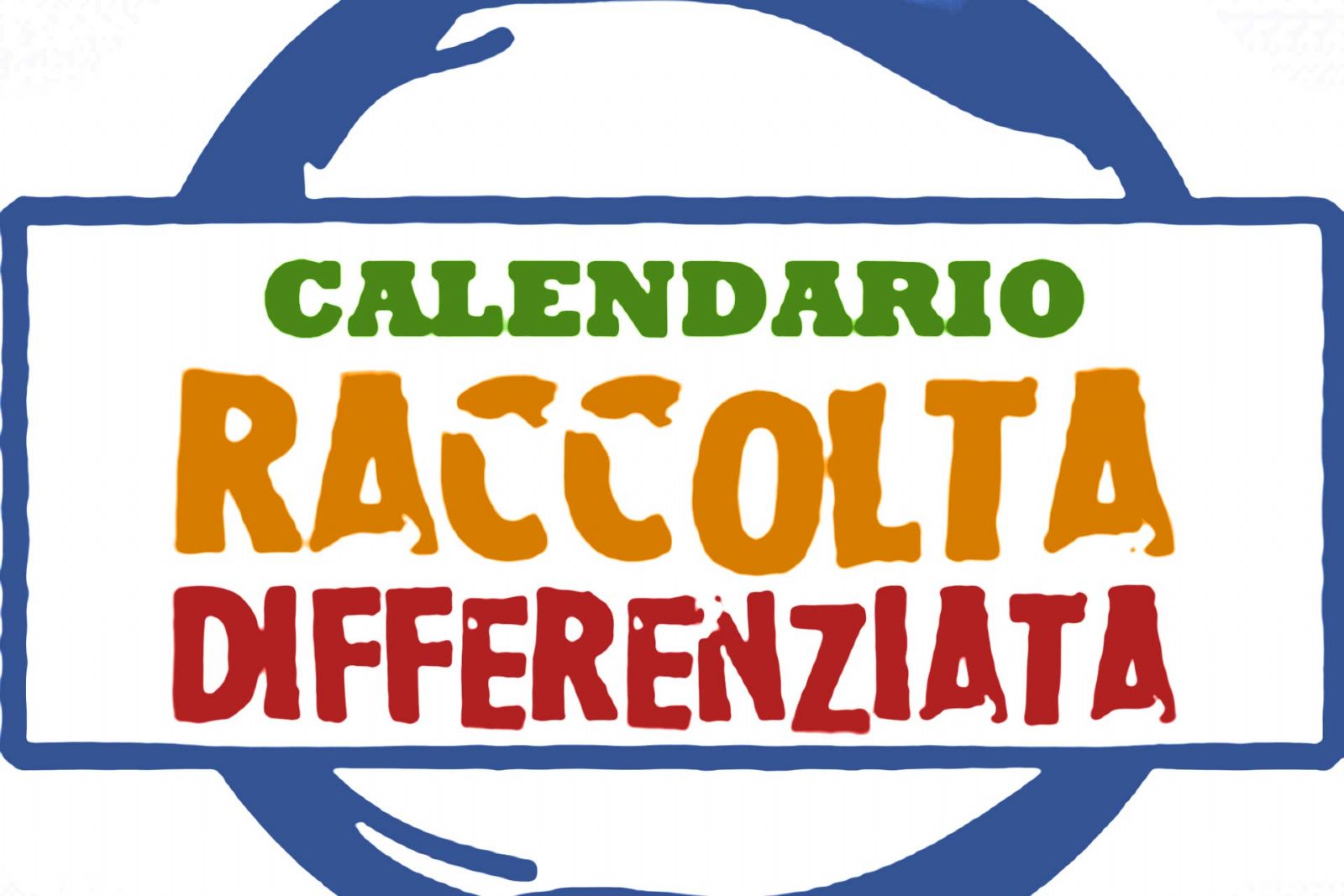 calendaio raccolta differenziata